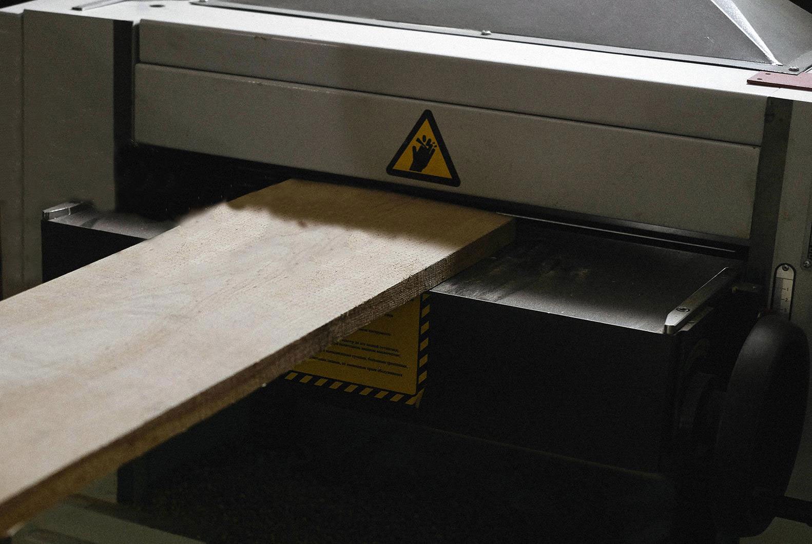 precision flattening thickness calibration solid wood MDF panels